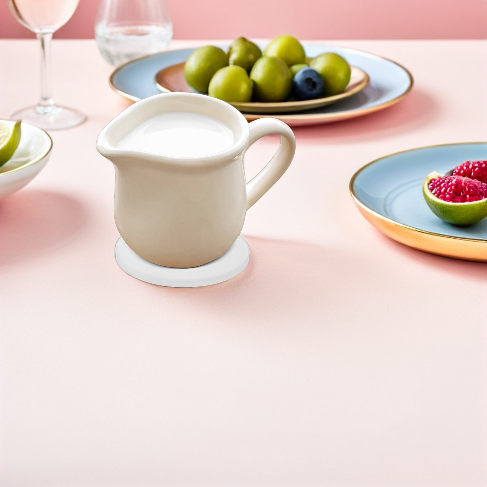 12Pcs White Round Ceramic Coas - đánh giá và giá Coaster Sublimation Blank