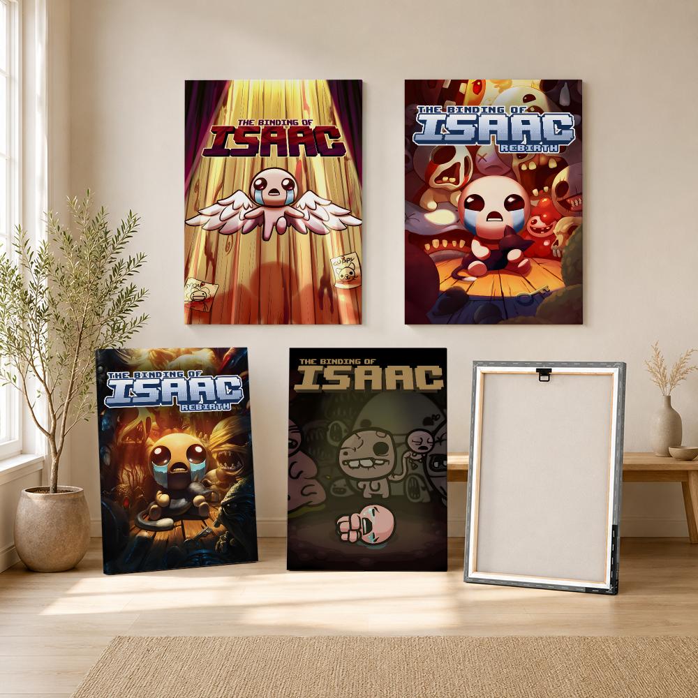Game The B-Binding Of Isaac Pa - đánh giá và giá Canvas Wrap Ready