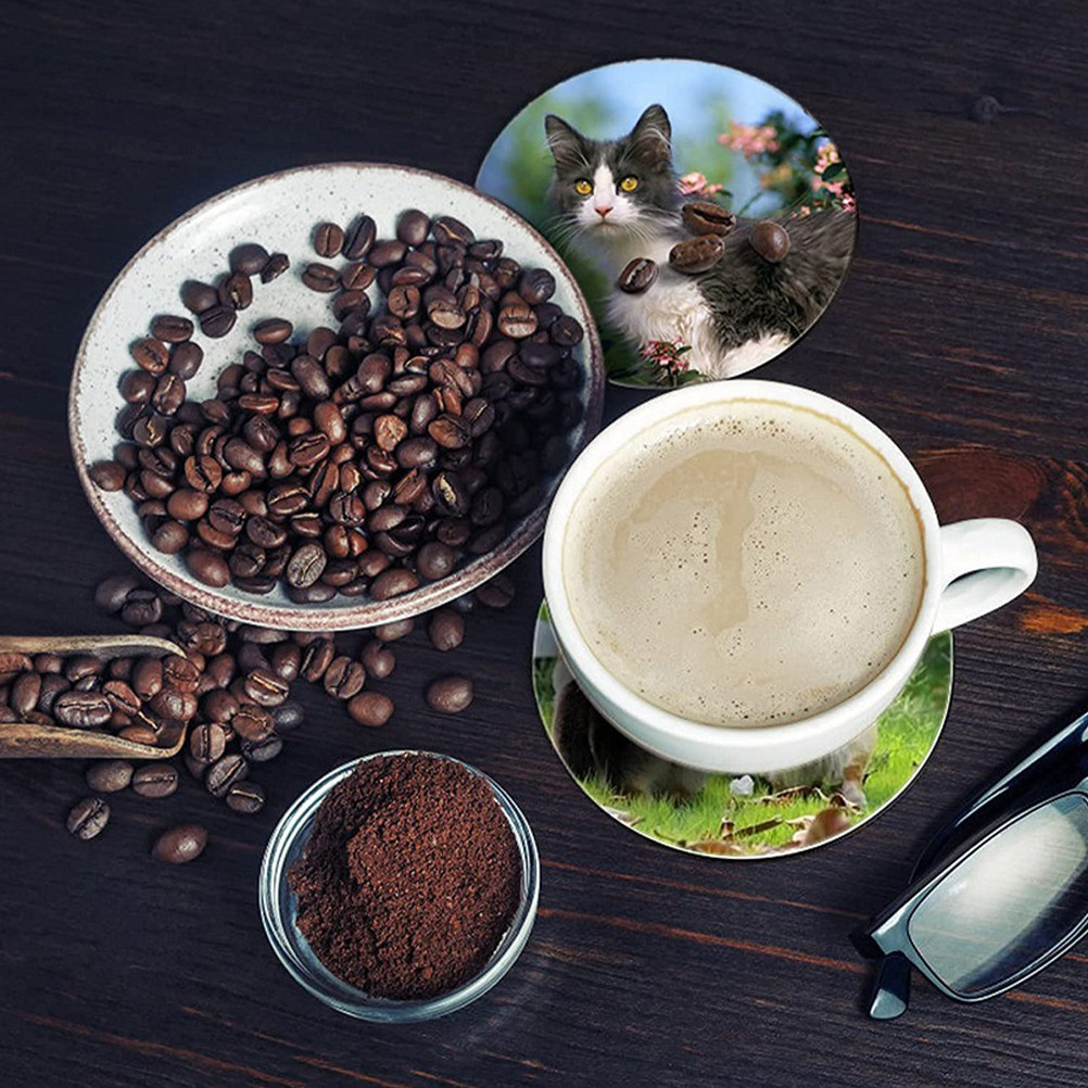50Pcs Thermal Sublimation Roun - đánh giá và giá Coaster Sublimation Blank